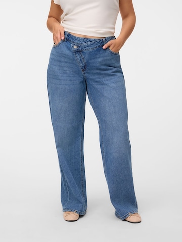 Vero Moda Curve Wide leg Jeans 'VMCTessa' in Blue: front