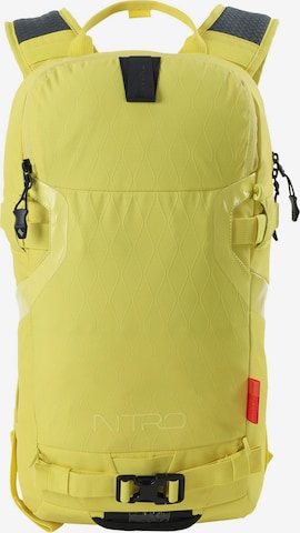Sac à dos de sport 'Rover' NitroBags en jaune : devant