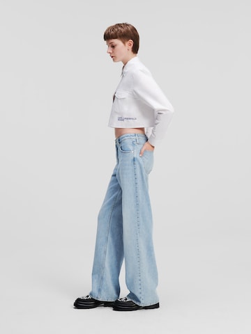 KARL LAGERFELD JEANS Blouse in Wit