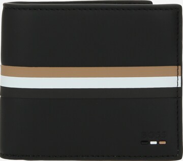 BOSS Wallet 'Ray' in Black: front