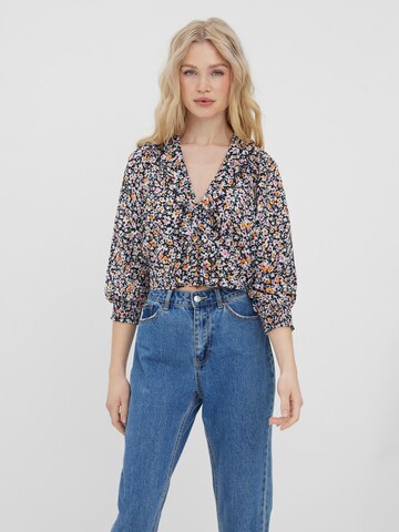 VERO MODA Bluse 'NICA' i svart: forside