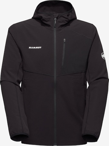 MAMMUT Funktionsjacke ‘Madris Light’ in Schwarz: Vorderseite