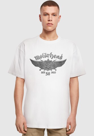 T-Shirt 'Motorhead - 50th Wings' Merchcode en blanc : devant