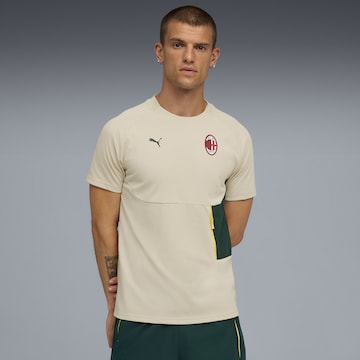 PUMA Functioneel shirt 'AC Milan Pumatech' in Beige: voorkant