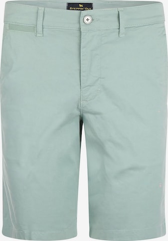 Steppin' out Hose in Grün: Vorderseite