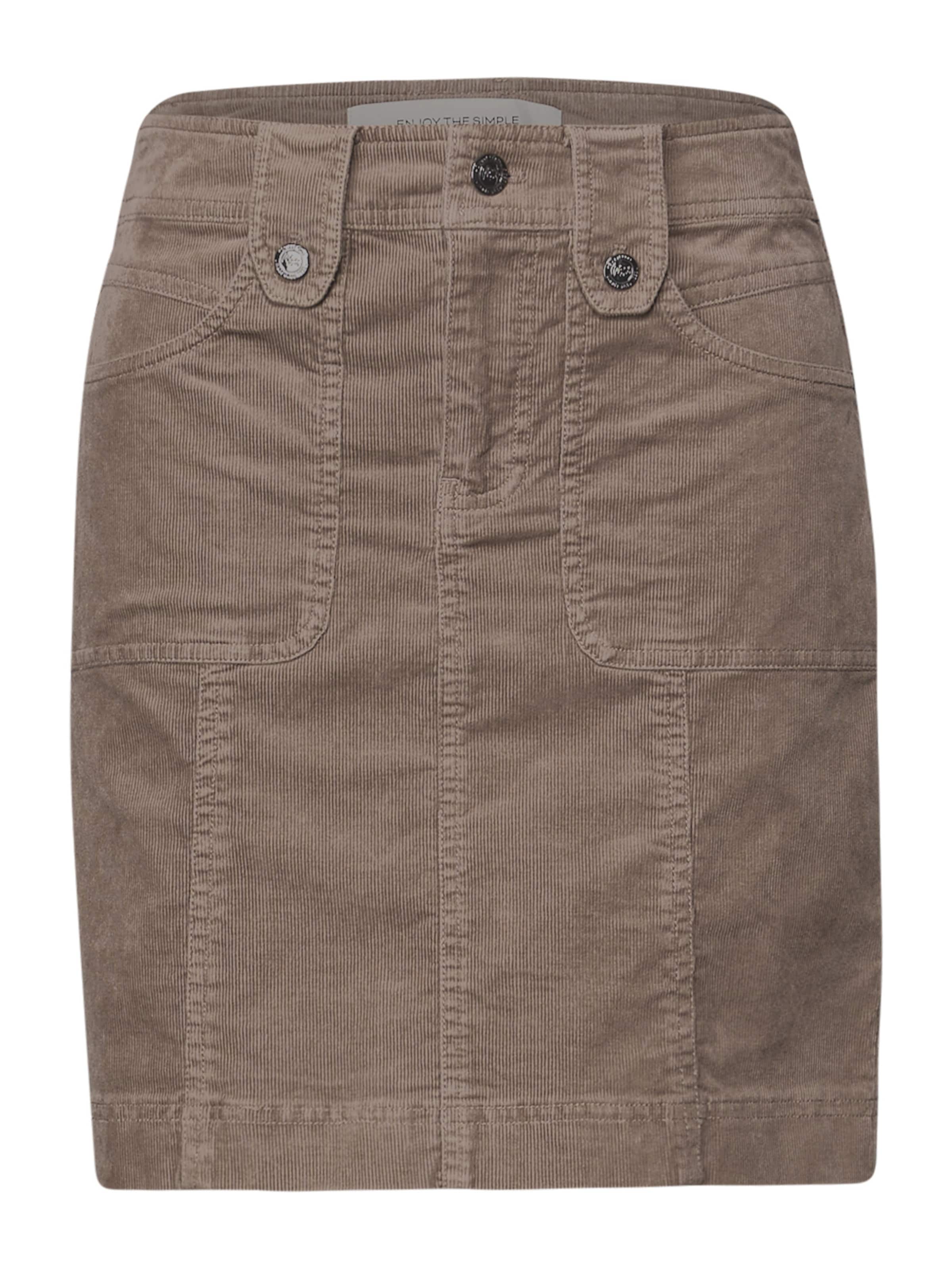 STREET ONE Skirt 'Maja' in Brown: front