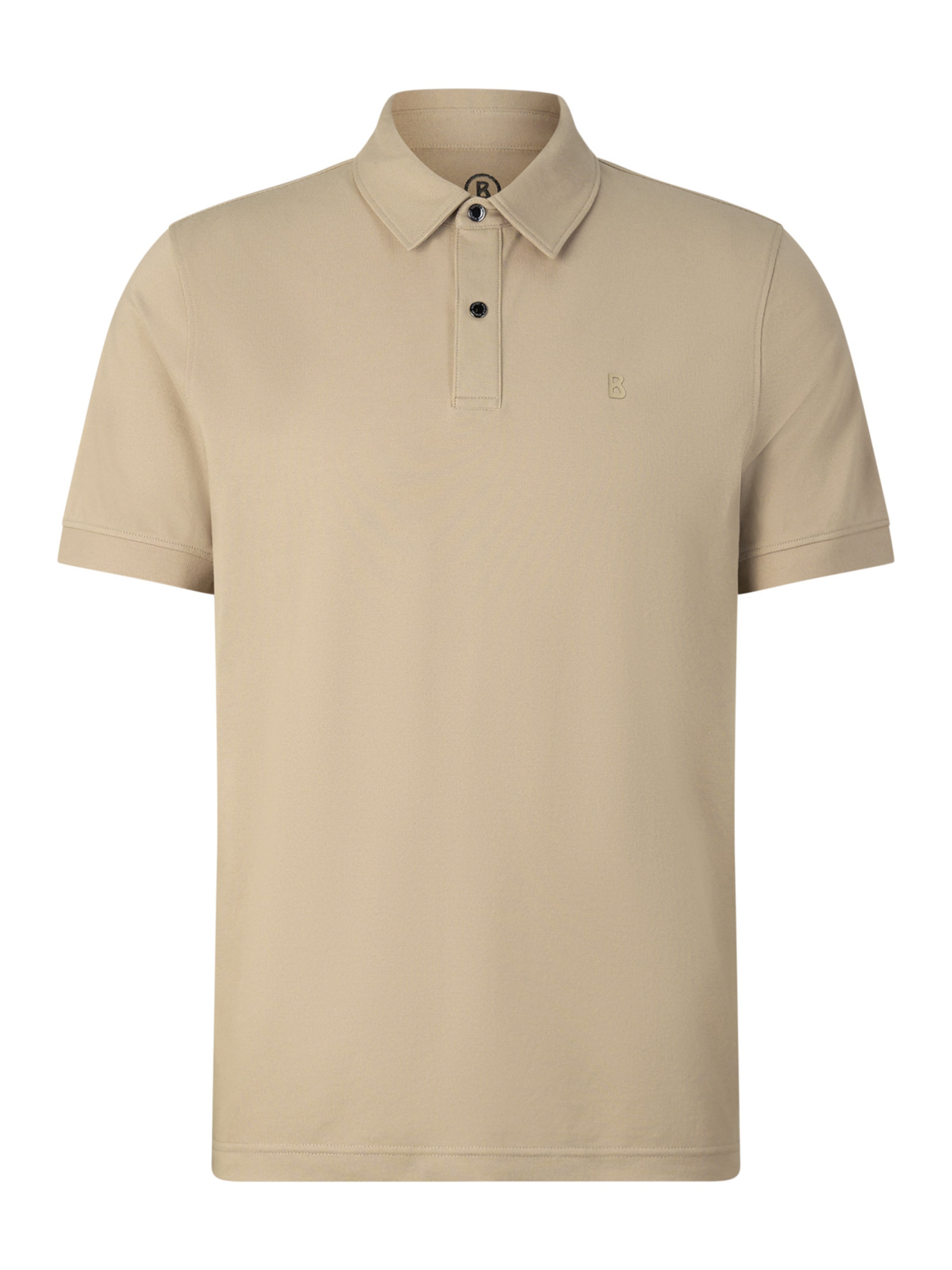 BOGNER Piqué-Polo-Shirt ' 'Timo in Beige: Vorderseite