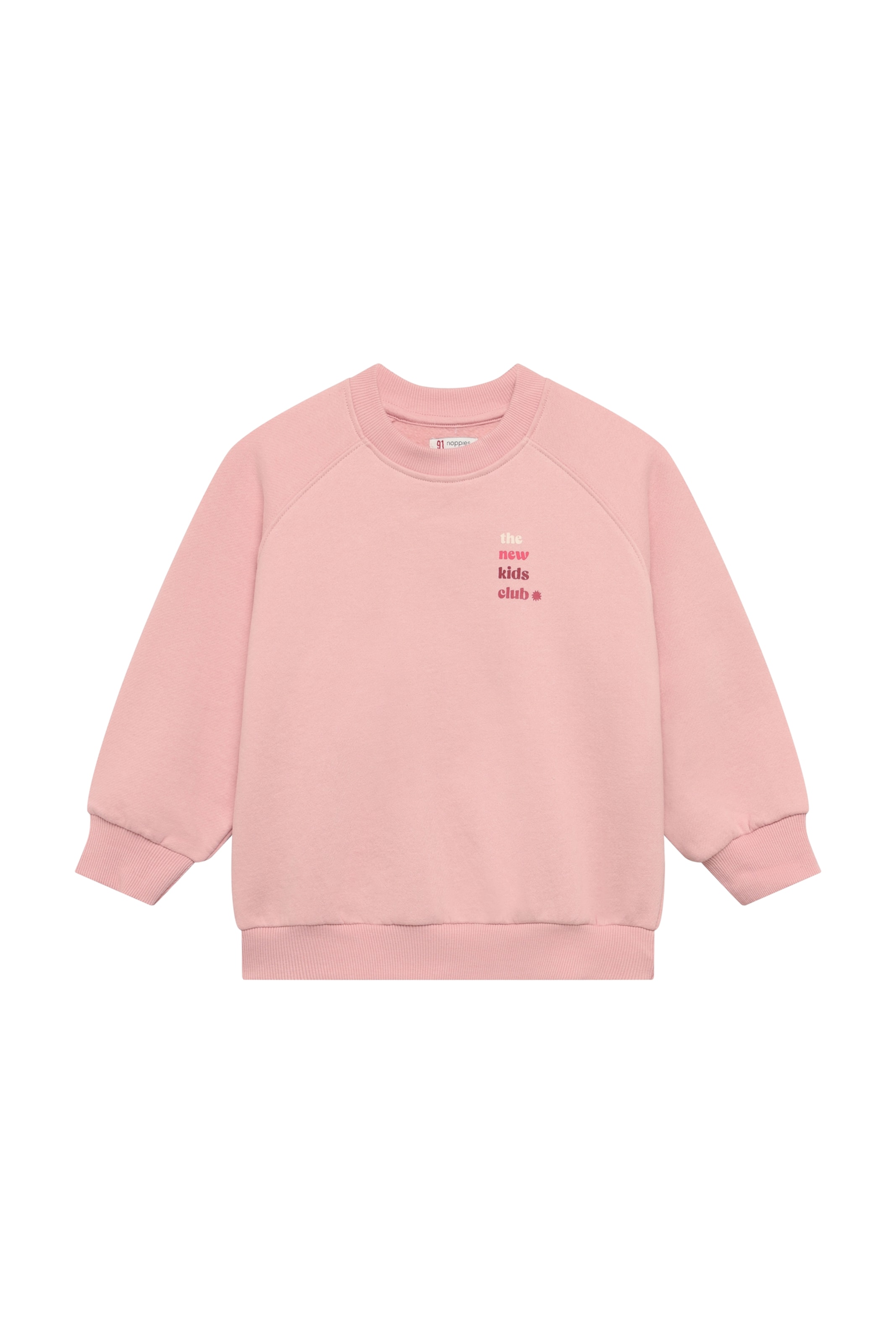 Noppies Sweatshirt in Roze: voorkant