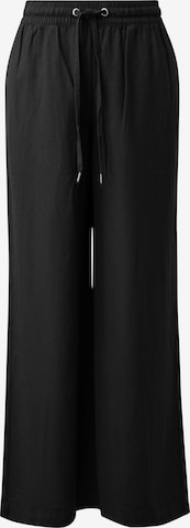 QS Trousers in Black: front