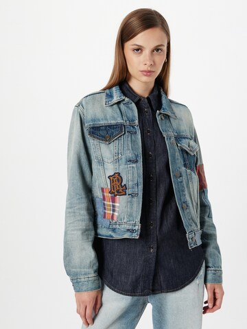 Lauren Ralph Lauren Kurtka przejściowa 'PAIZLEY' w kolorze niebieski: przód