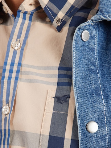 MUSTANG - Ajuste regular Camisa 'Chester' en beige