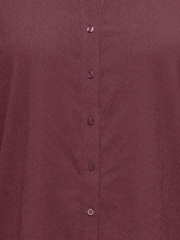 ONLY Carmakoma Blus 'CARVALA' i röd