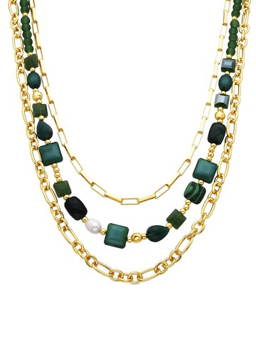 Luxenter - Cadena 'Nyste' en verde: frente