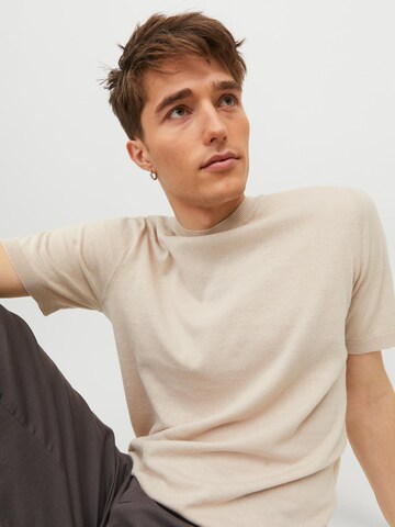 JACK & JONES Pullover 'Marco' i beige