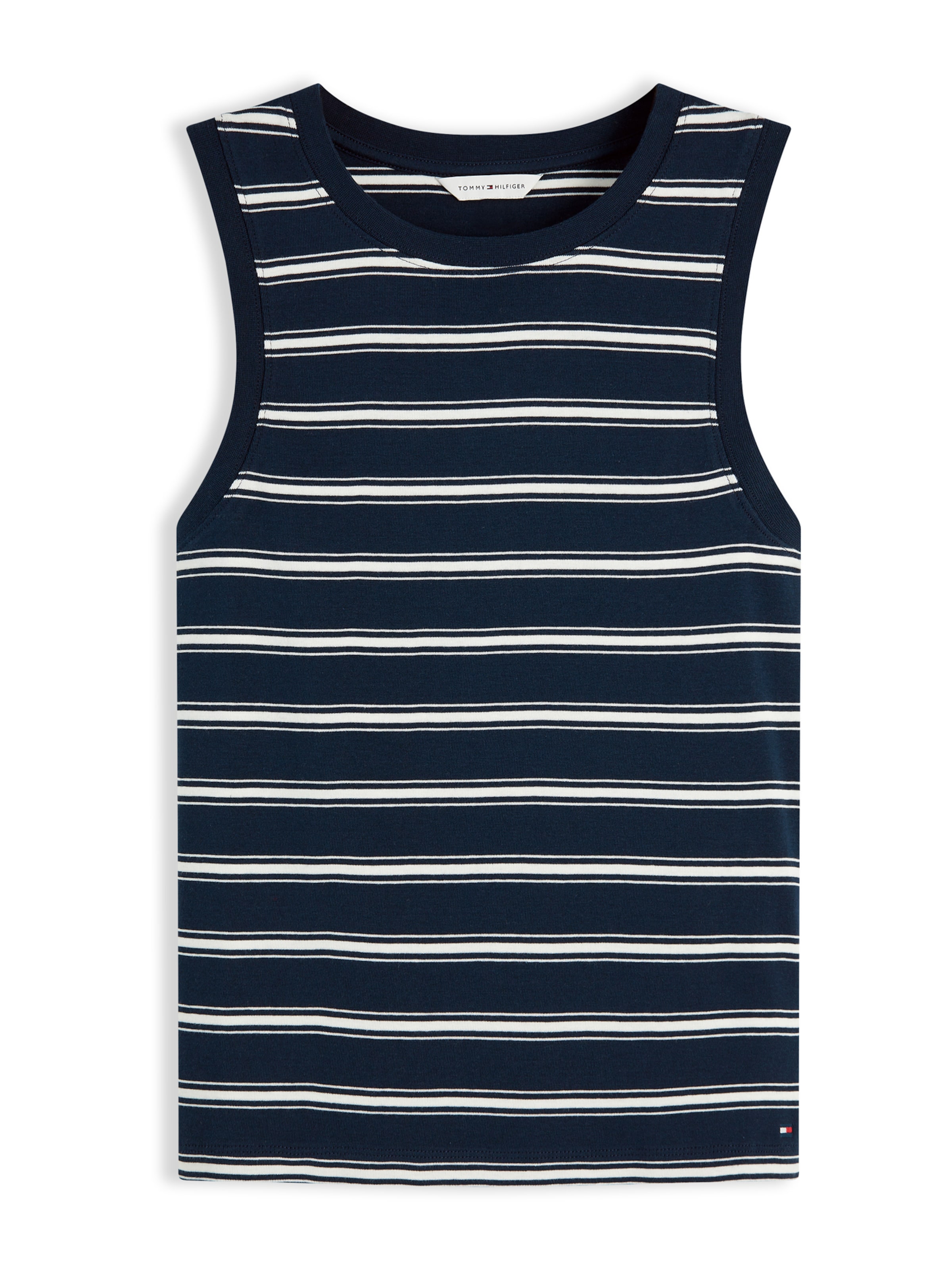 TOMMY HILFIGER Топ в Синий: спереди