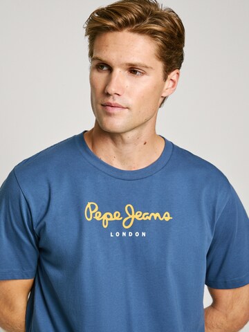 Maglietta 'Eggo' di Pepe Jeans in blu