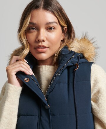 Superdry Bodywarmer 'Everest ' in Blauw