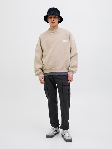 JACK & JONES Regular Cargobroek in Zwart