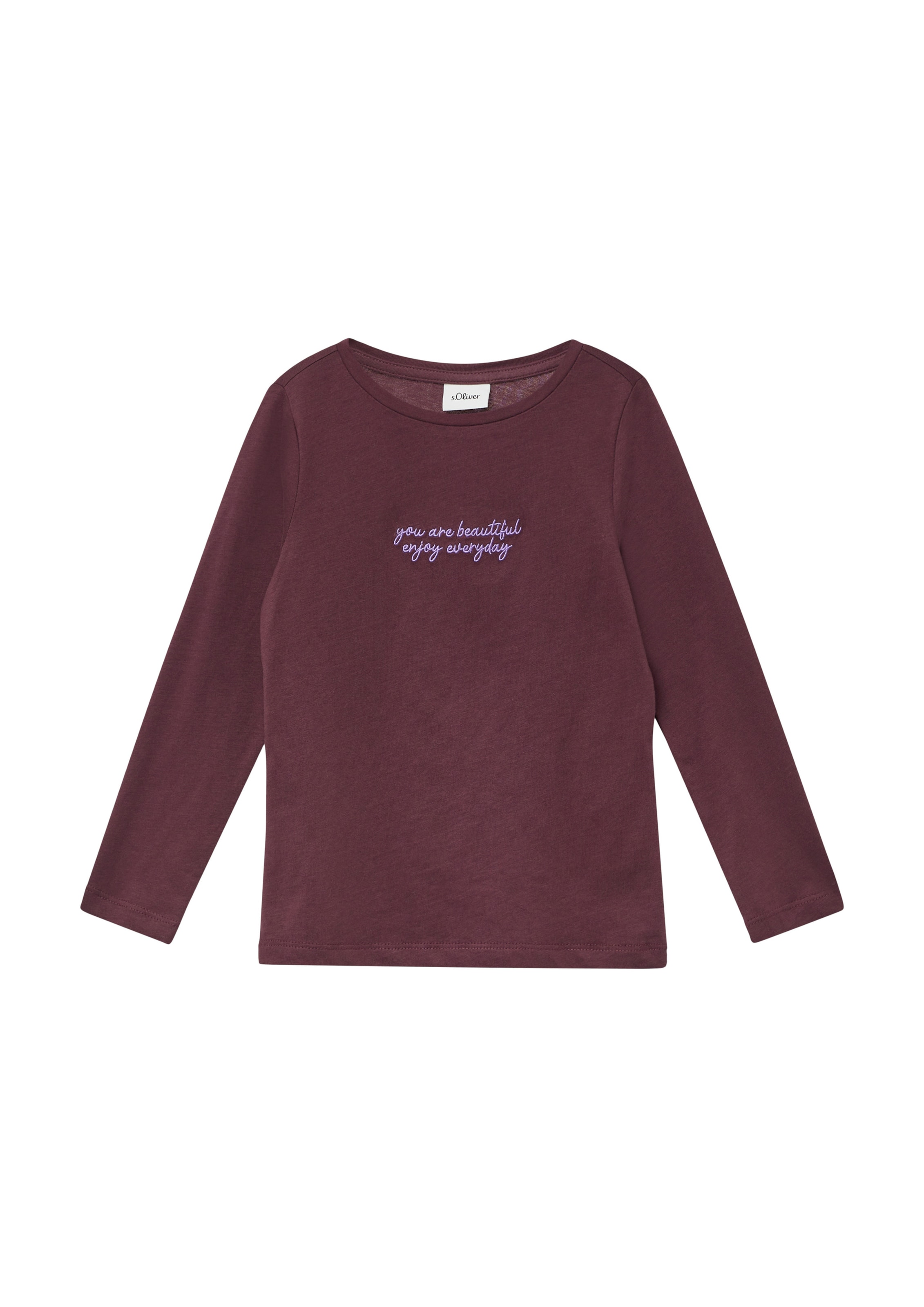 T-Shirt s.Oliver en rouge : devant