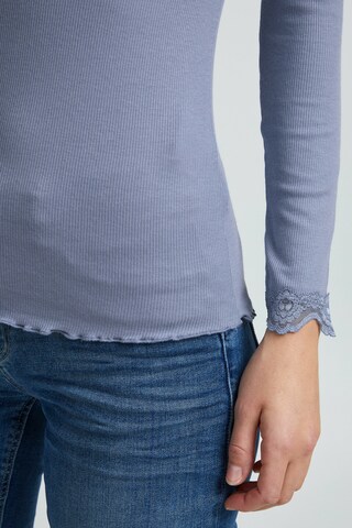 Fransa Langarmshirt in Blau