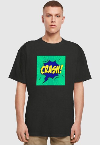 T-Shirt 'Crash Comic' Merchcode en noir : devant