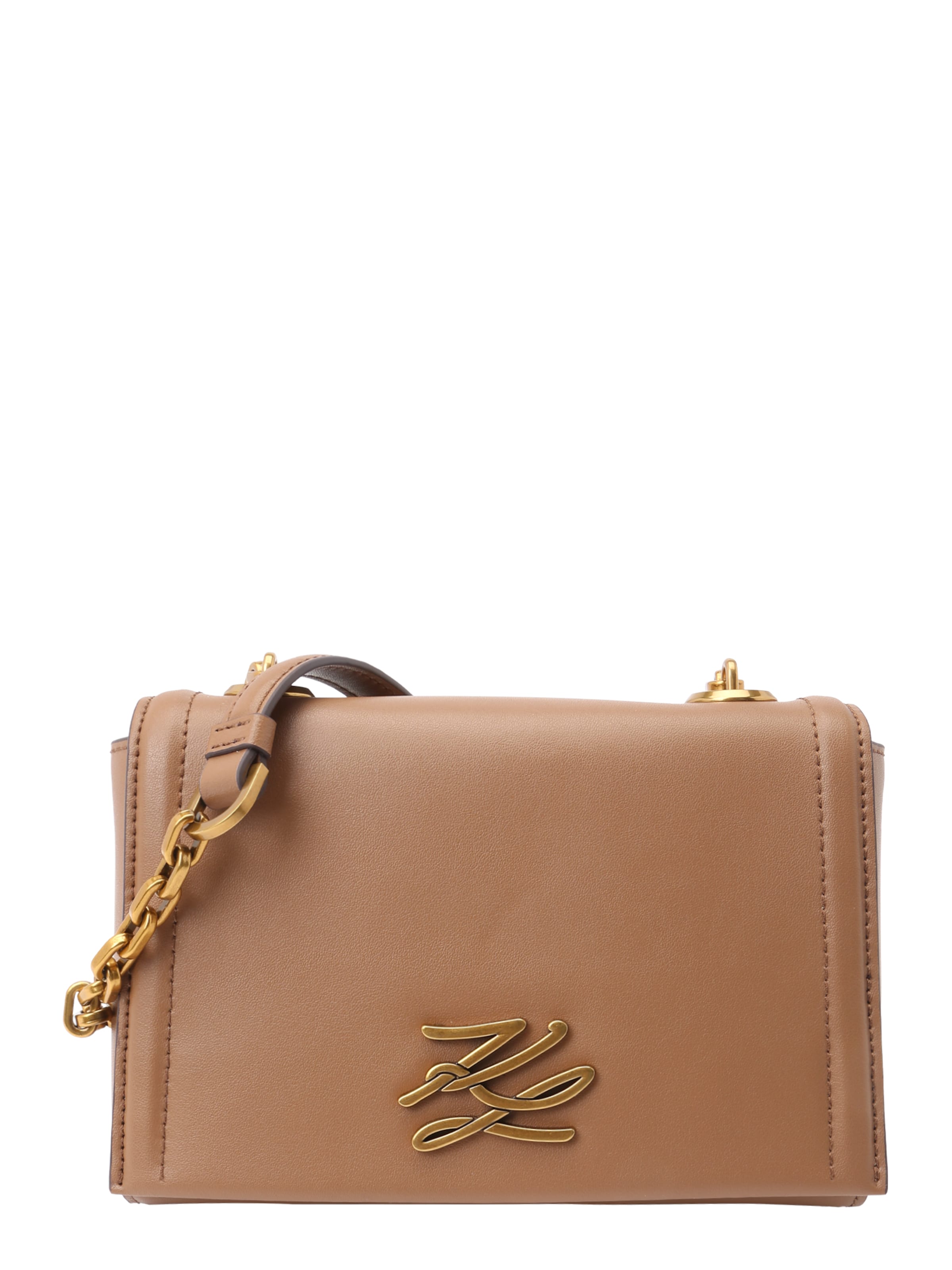 Geantă de umăr Karl Lagerfeld pe maro deschis, Vizualizare produs