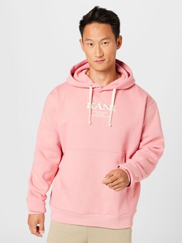 Karl Kani Sweatshirt in Roze: voorkant