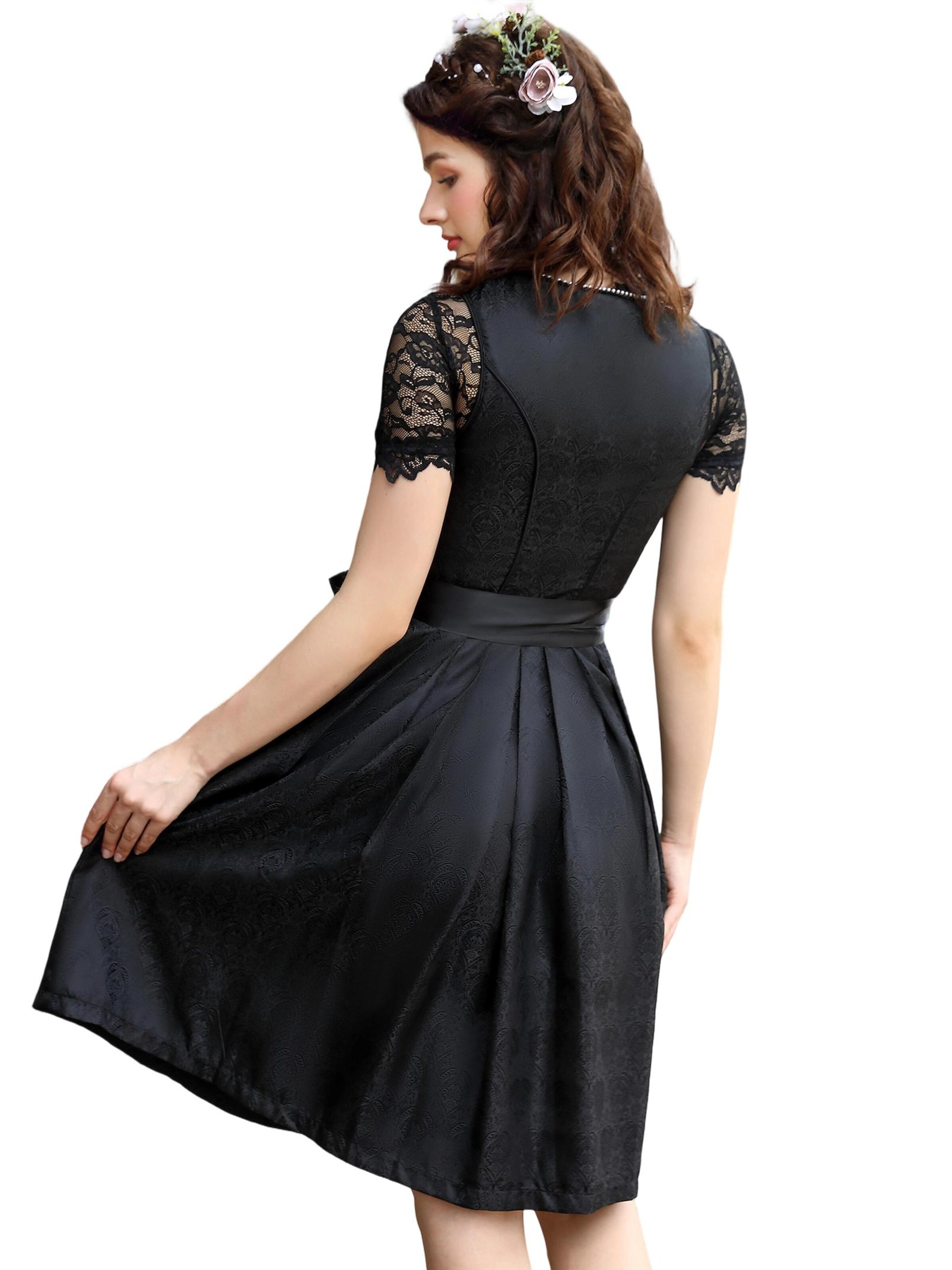 Yesfashion Dirndl in Black