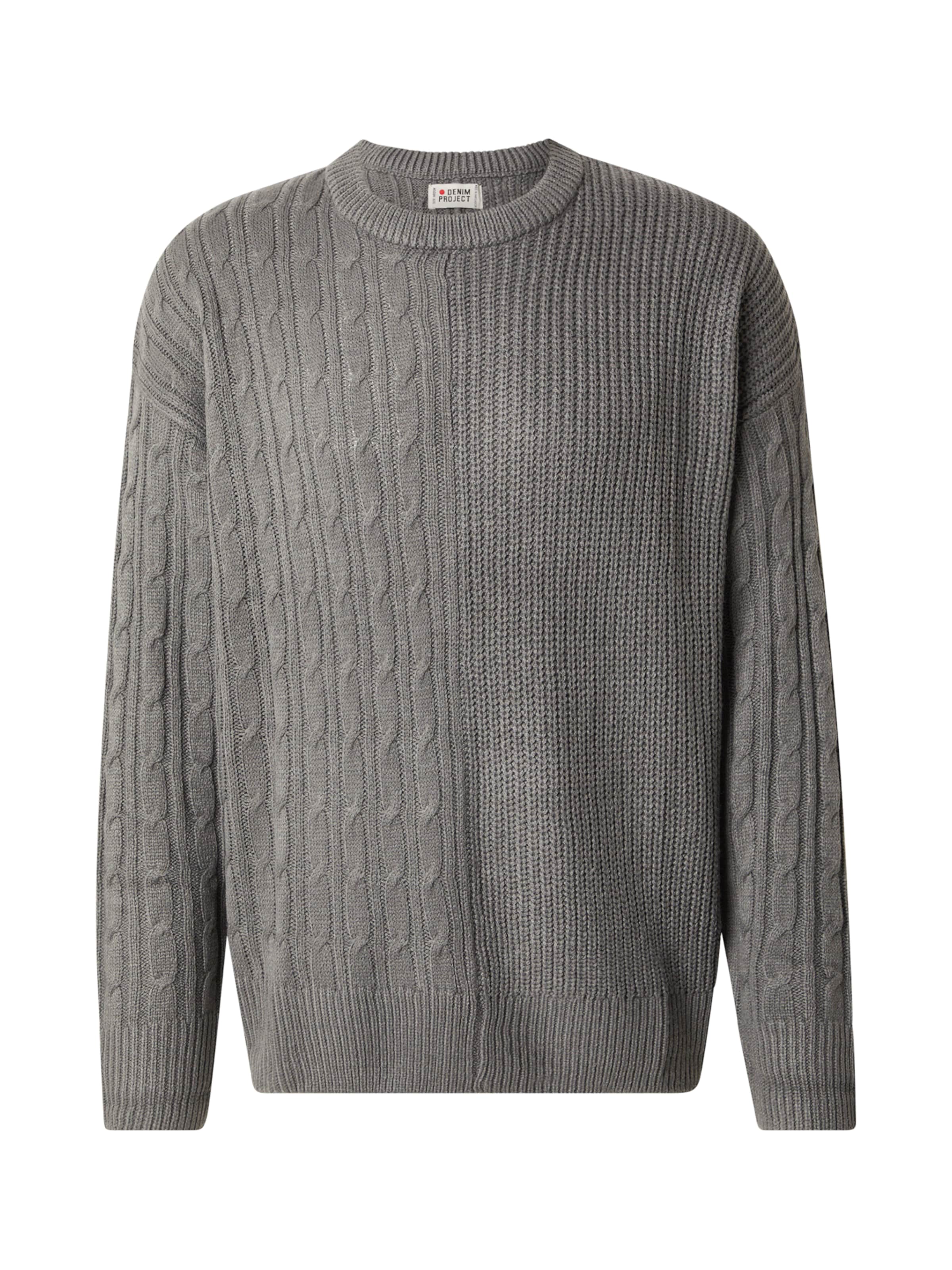 Denim Project Πουλόβερ σε γκρι: μπροστά