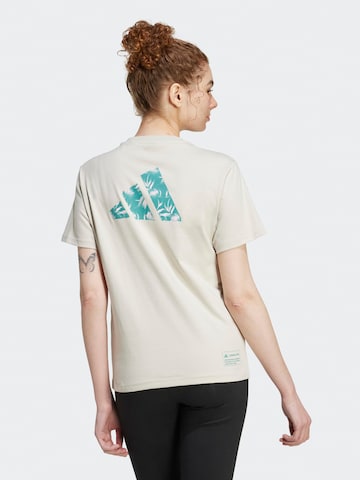 ADIDAS SPORTSWEAR Λειτουργικό μπλουζάκι 'TIRO' σε λευκό: μπροστά