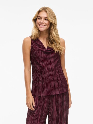 VILA - Top en rojo: frente