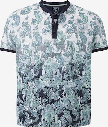 Charles Colby Shirt in Blauw: voorkant