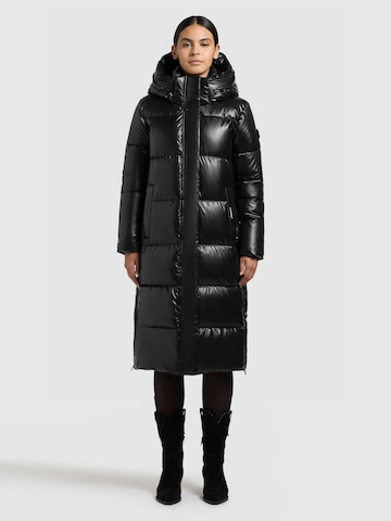 khujo Winter coat 'Rachel2' in Black: front