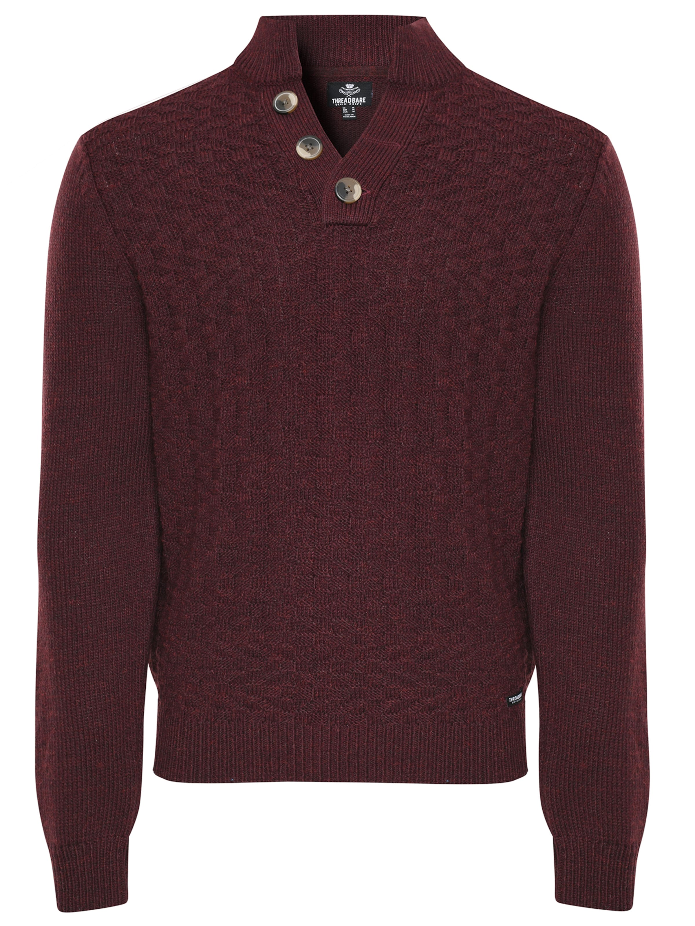 Threadbare Pullover in Rot: Vorderseite