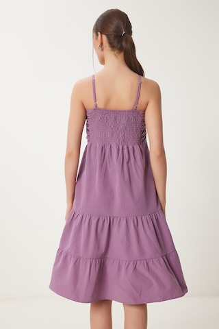 Happiness İstanbul Sommerkjole i lilla
