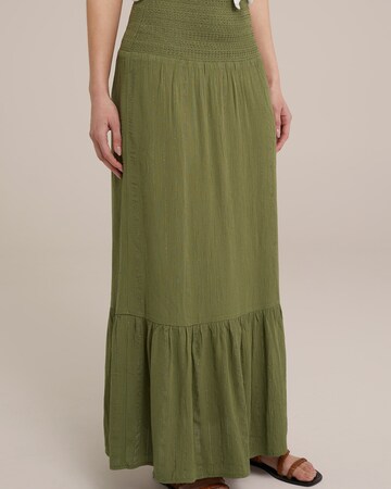 WE Fashion - Saia em verde: frente