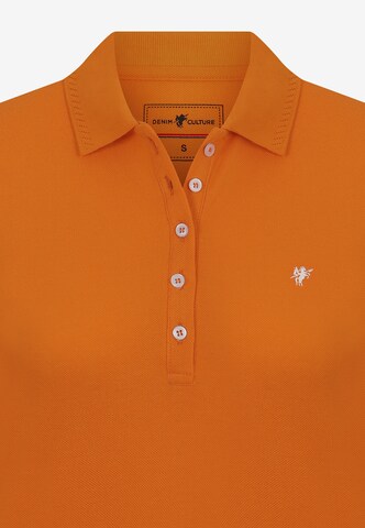 T-shirt DENIM CULTURE en orange