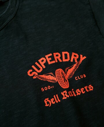 T-Shirt Superdry en noir