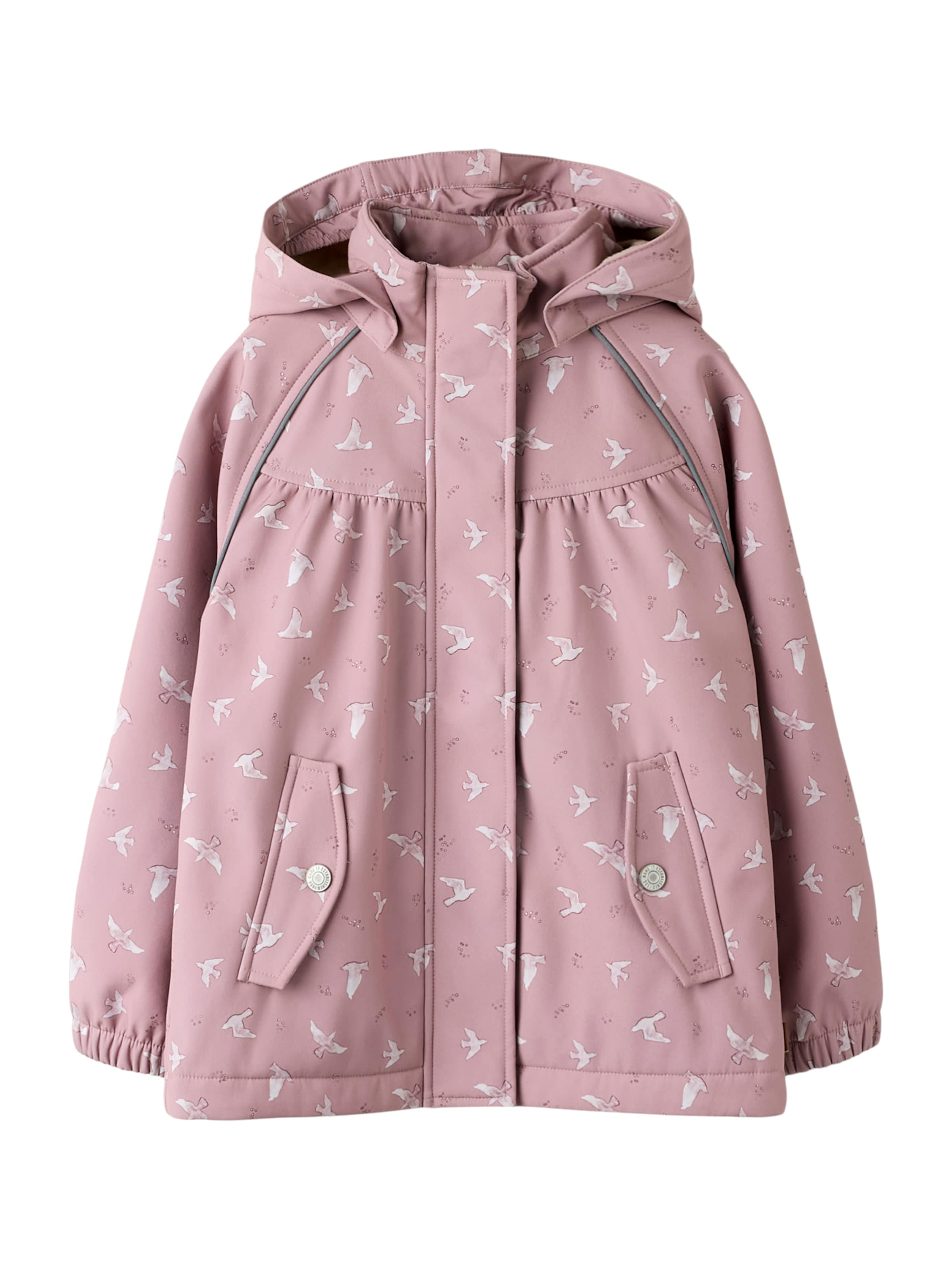 NAME IT Funktionsjakke 'NMFAlfa08' i pink: forside