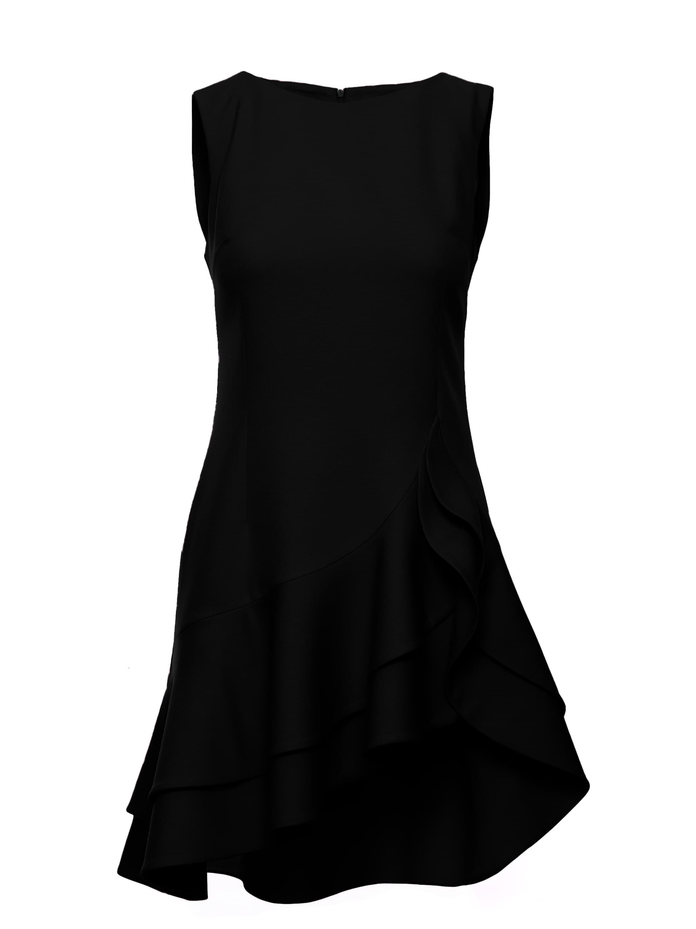Rochie de la made of emotion pe negru: față