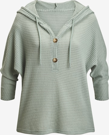 LASCANA Shirt in Green: front