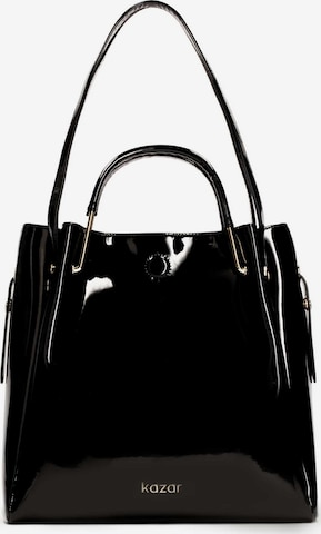 Kazar Handbag in Black: front