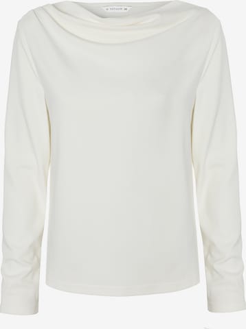 T-shirt 'RITA' TATUUM en blanc : devant