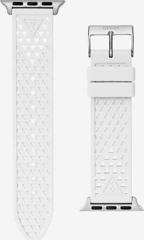 Bracelet GUESS en blanc : devant