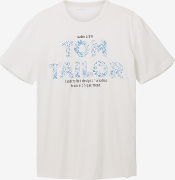 Maglietta di TOM TAILOR in bianco: frontale