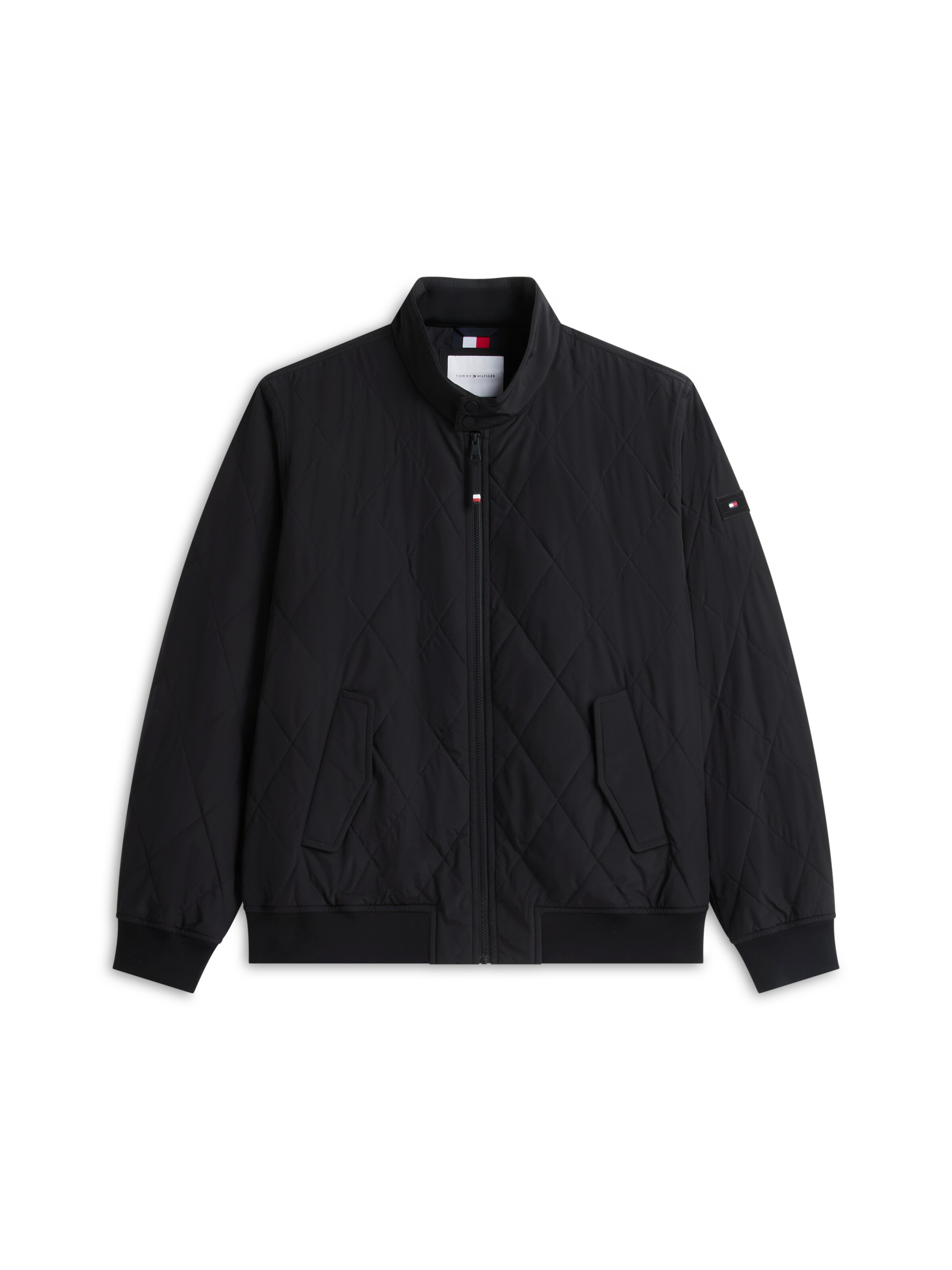 Tommy Hilfiger Big & Tall Jacke in Schwarz: Vorderseite
