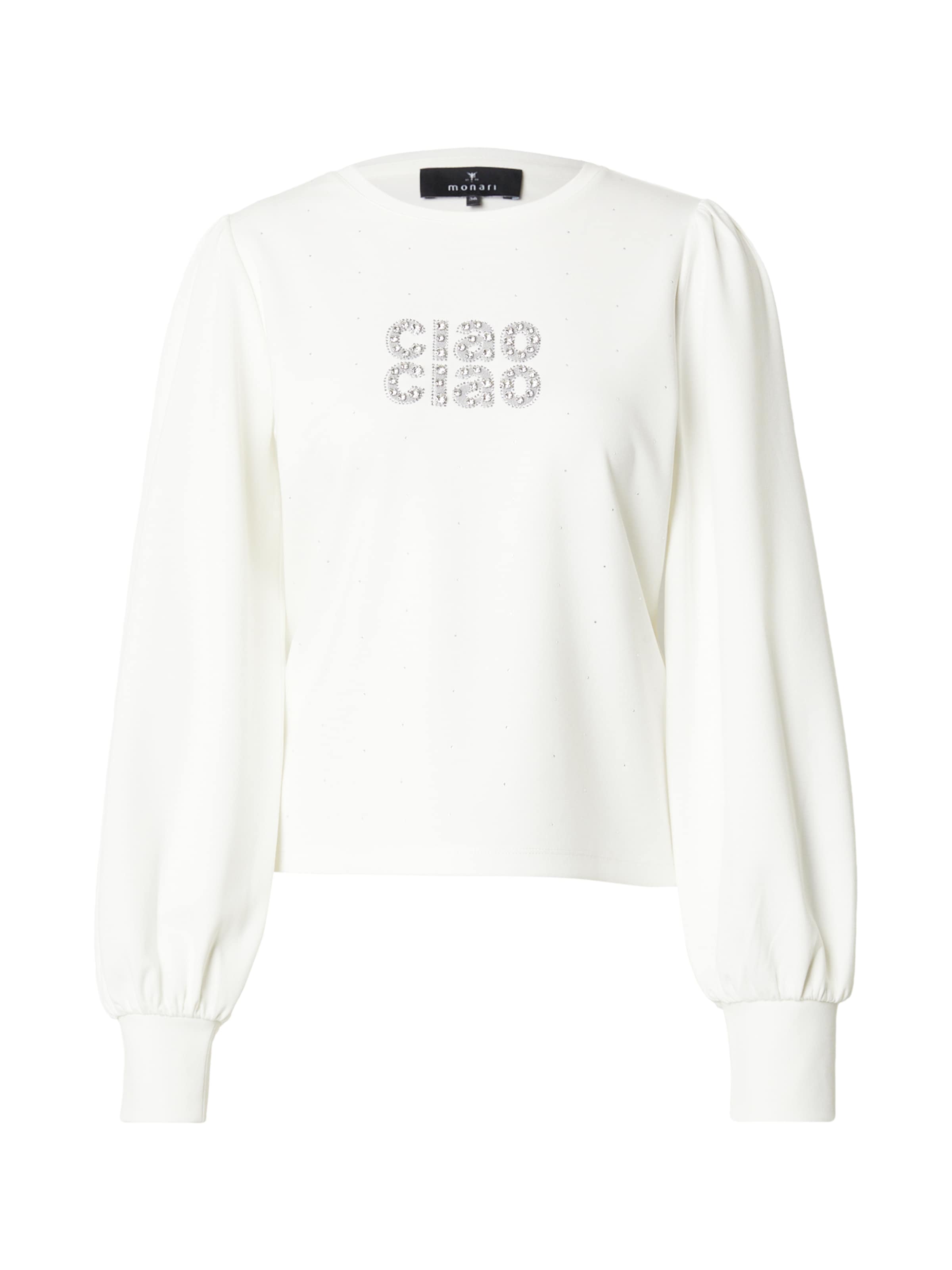 monari Sweatshirt in Weiß: Vorderseite