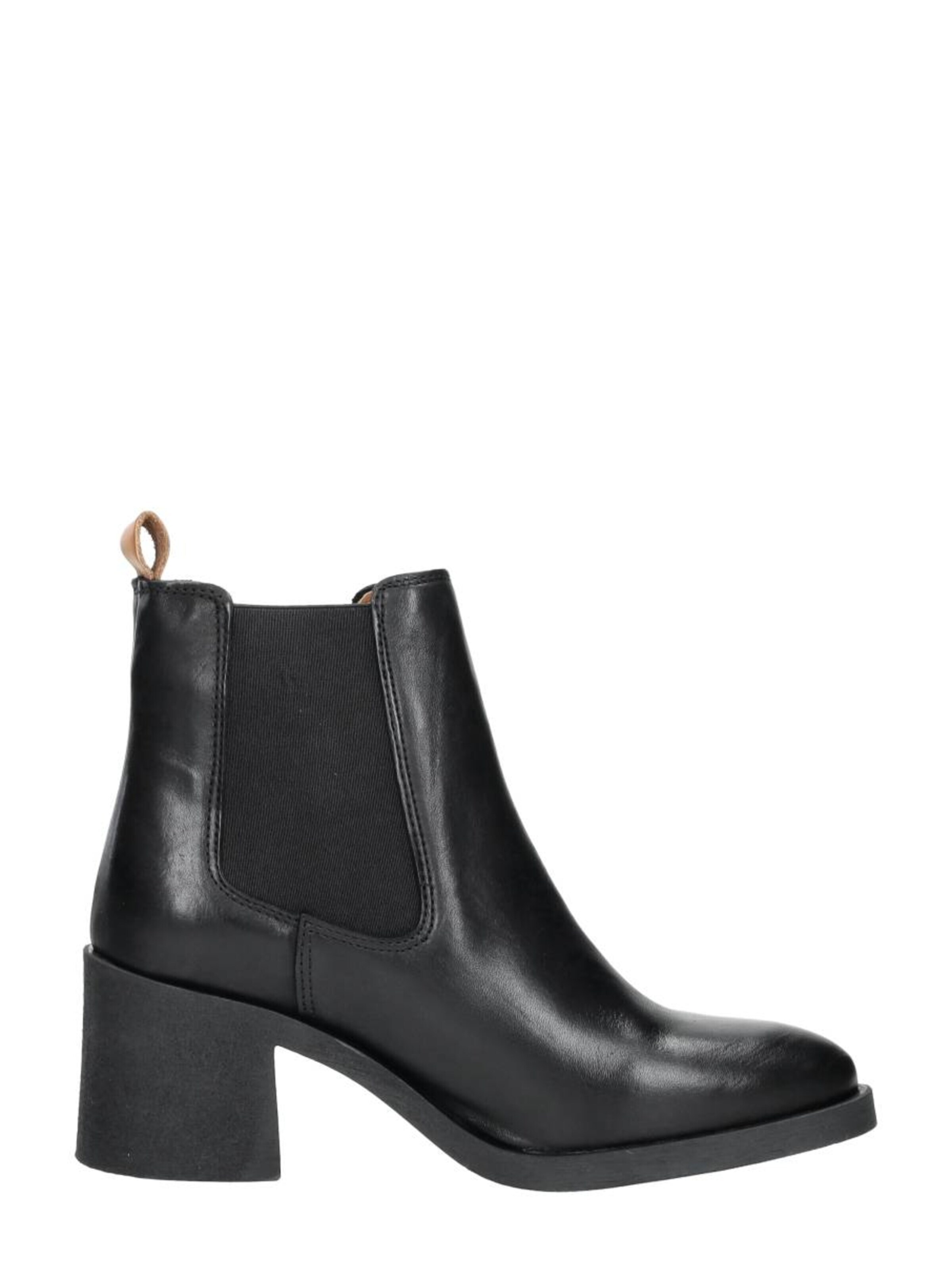 Palpa Chelsea boots 'Enkellaarsjes Hak' in Zwart