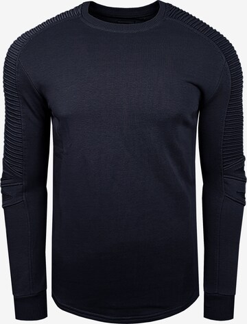 Rusty Neal Sweatshirt in Blauw: voorkant