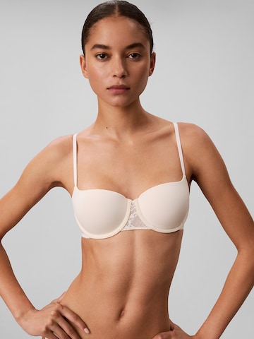 Calvin Klein Push-up BH in Beige